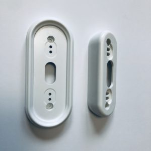 wall plate and wedge white