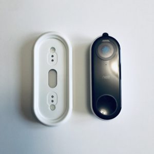 White Nest Hello Wall Plate